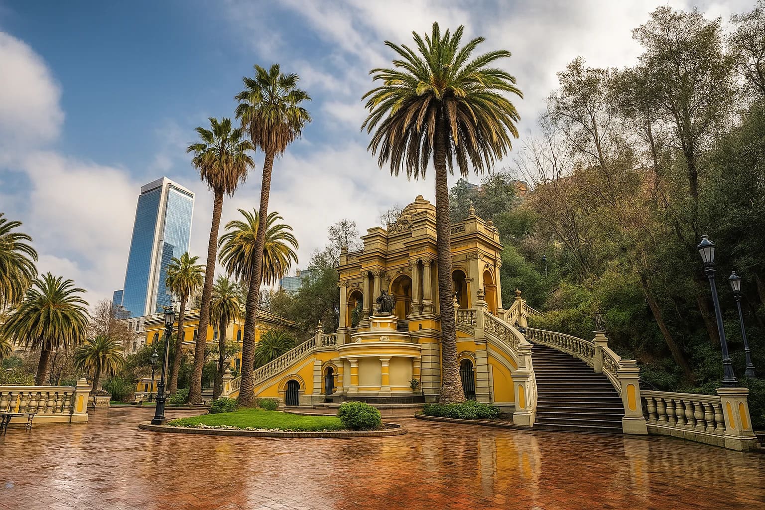 Salida pedagógica Cerro Santa Lucia